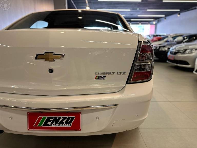 CHEVROLET - COBALT 1.8 MPFI LTZ 8V FLEX 4P AUTOMÁTICO - 2015/2015 - BRANCA - R$ 45.900,00