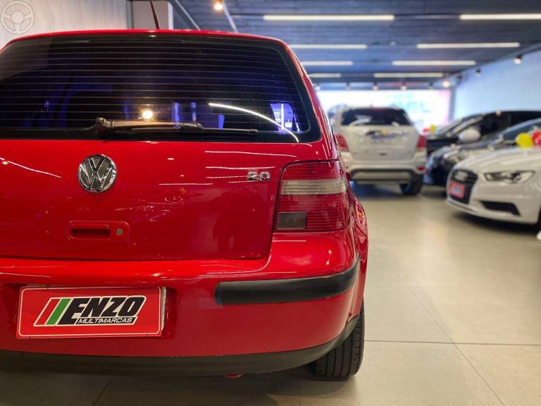 VOLKSWAGEN - GOLF 2.0 MI 8V 4P MANUAL - 2006/2007 - VERMELHA - R$ 36.900,00