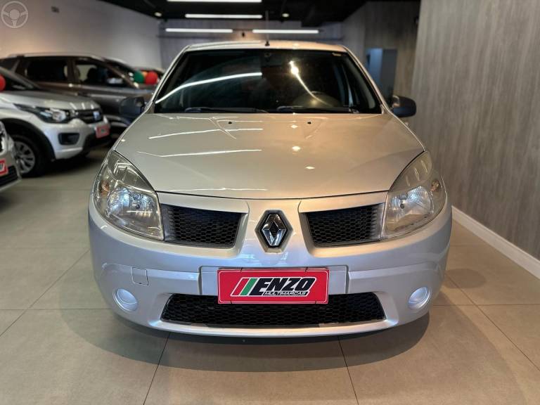 RENAULT - SANDERO 1.6 EXPRESSION 8V FLEX 4P MANUAL - 2009/2010 - PRATA - R$ 24.900,00