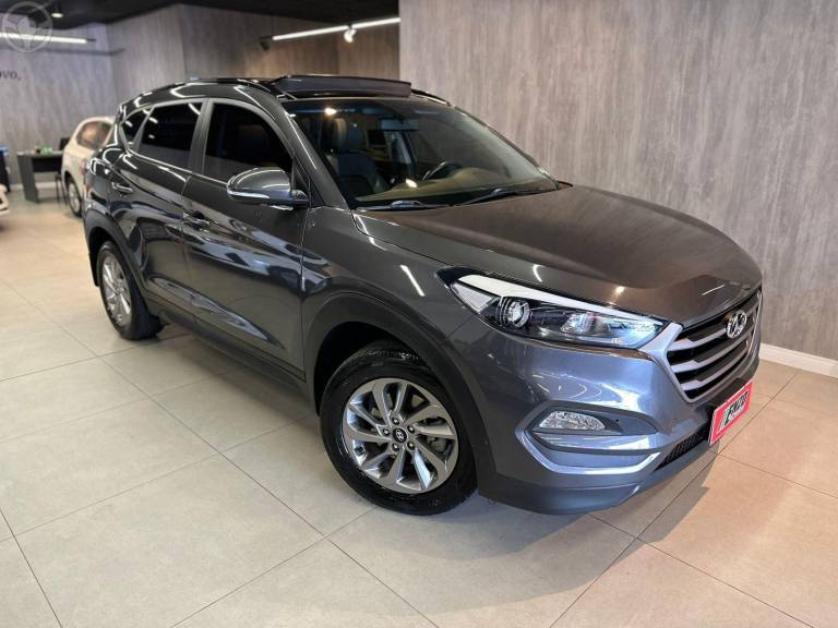 HYUNDAI - TUCSON 1.6 GLS TURBO 4P AUTOMÁTICO - 2020/2021 - CINZA - R$ 123.900,00