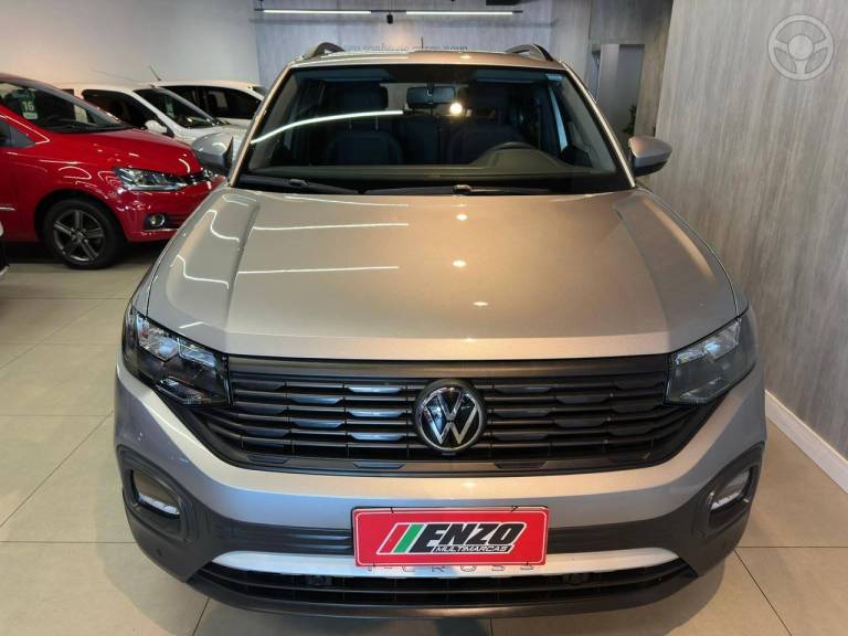 VOLKSWAGEN - T-CROSS 1.0 TSI 200 SENSE AUTOMÁTICO - 2023/2024 - PRATA - R$ 104.900,00