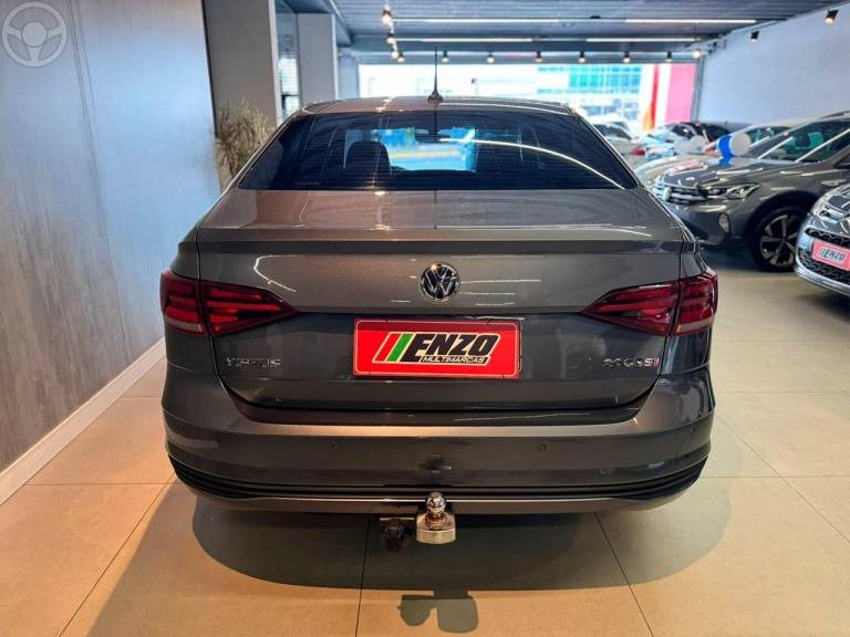 VOLKSWAGEN - VIRTUS 1.0 200 TSI COMFORTLINE AUTOMÁTICO - 2021/2022 - CINZA - R$ 90.900,00