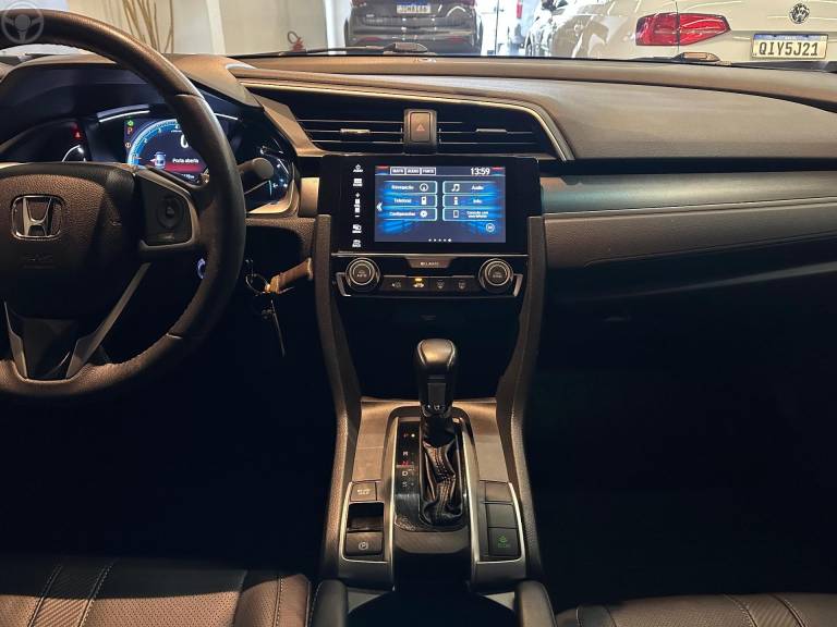 HONDA - CIVIC 2.0 EXL 16V FLEX 4P AUTOMÁTICO - 2018/2019 - PRATA - R$ 115.900,00