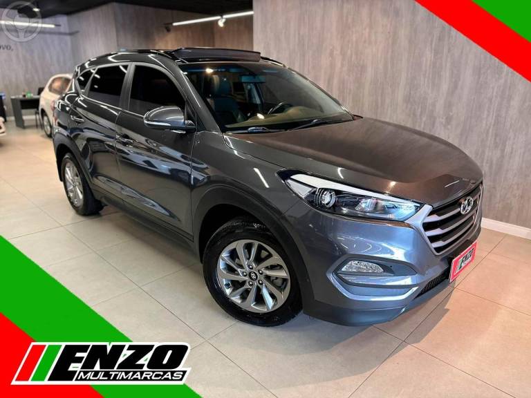 HYUNDAI - TUCSON 1.6 GLS TURBO 4P AUTOMÁTICO - 2020/2021 - CINZA - R$ 132.900,00