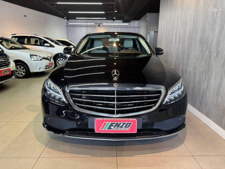 MERCEDES-BENZ - C 180 1.6 CGI 16V TURBO 4P AUTOMÁTICO - 2018/2019 - PRETA - R$ 139.900,00