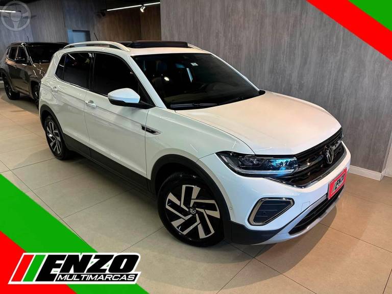 VOLKSWAGEN - T-CROSS 1.4 HIGHLINE TSI 16V FLEX 4P AUTOMÁTICO - 2024/2025 - BRANCA - R$ 179.900,00