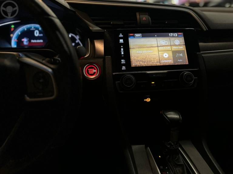 HONDA - CIVIC 1.5 16V TOURING TURBO 4P AUTOMÁTICO - 2017/2017 - CINZA - R$ 125.900,00