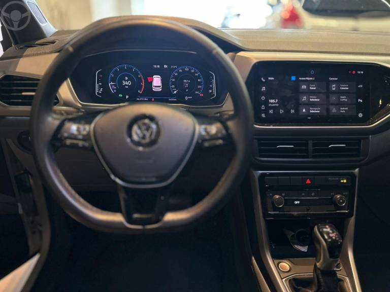 VOLKSWAGEN - T-CROSS 1.0 COMFORTLINE TSI FLEX 4P AUTOMÁTICO - 2021/2021 - BRANCA - R$ 104.900,00