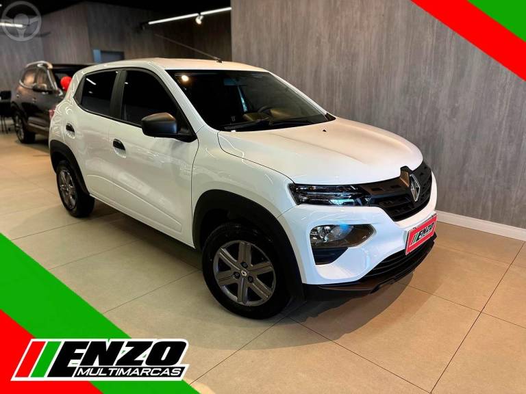 RENAULT - KWID 1.0 12V SCE FLEX ZEN MANUAL - 2021/2022 - BRANCA - R$ 49.900,00