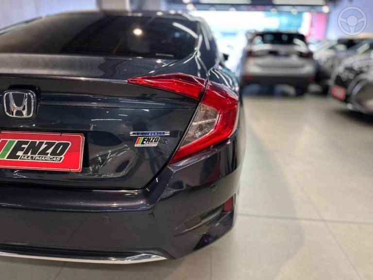 HONDA - CIVIC 1.5 16V TOURING TURBO 4P AUTOMÁTICO - 2019/2020 - AZUL - R$ 139.900,00