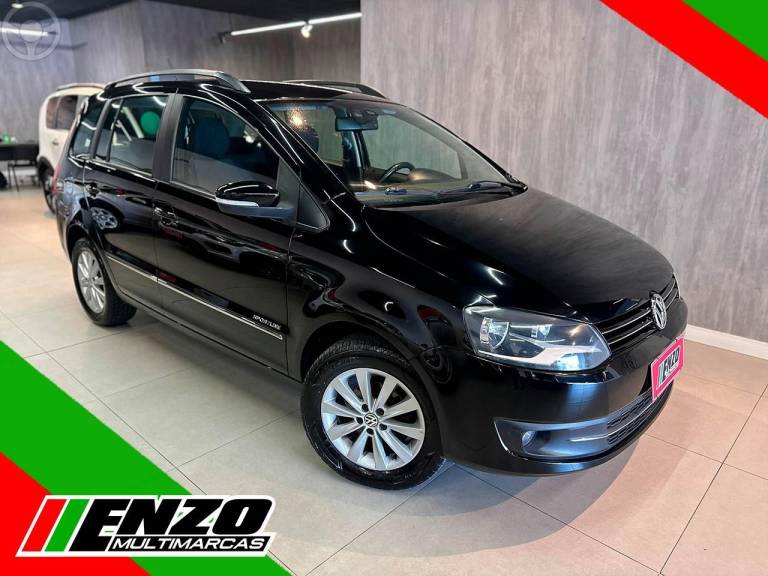 VOLKSWAGEN - SPACEFOX 1.6 MI SPORTLINE 8V FLEX 4P MANUAL - 2010/2011 - PRETA - R$ 38.900,00