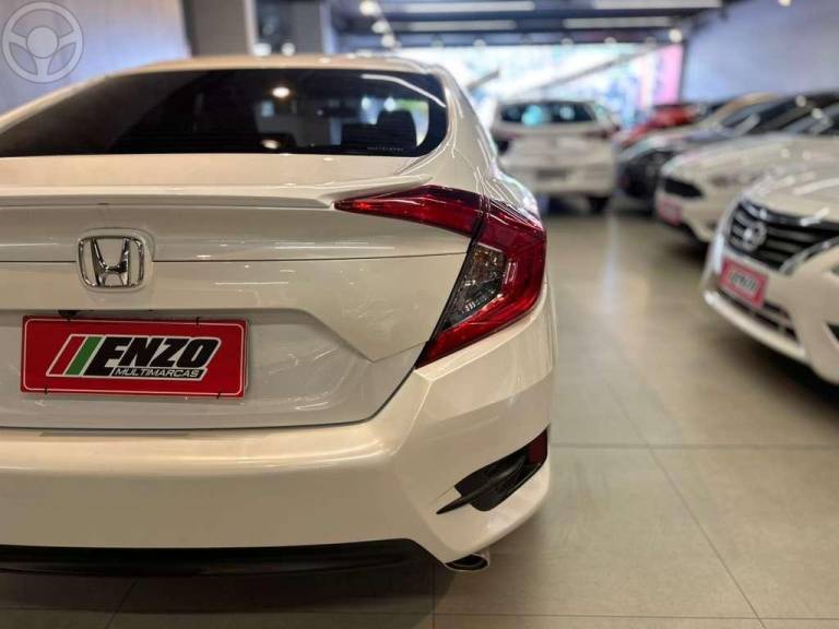 HONDA - CIVIC 2.0 EXL 16V FLEX 4P AUTOMÁTICO - 2017/2017 - BRANCA - R$ 110.900,00