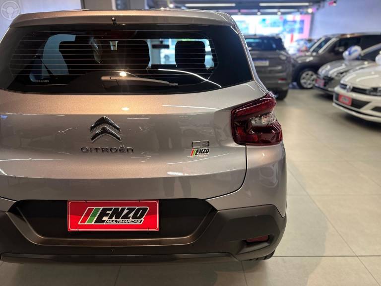 CITROËN - C3 1.0 LIVE PACK 6V 4P FLEX MANUAL - 2024/2024 - CINZA - R$ 70.900,00
