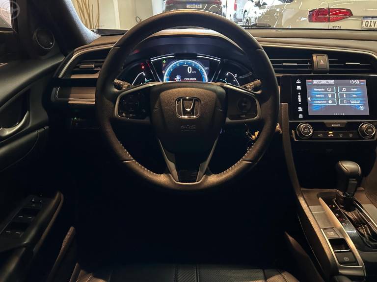 HONDA - CIVIC 2.0 EXL 16V FLEX 4P AUTOMÁTICO - 2018/2019 - PRATA - R$ 115.900,00