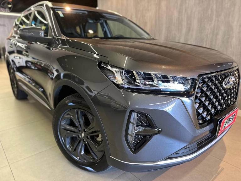 CHERY - TIGGO 1.5 TCI TURBO 7 FLEX SPORT 4P AUTOMÁTICO - 2024/2025 - CINZA - R$ 137.900,00