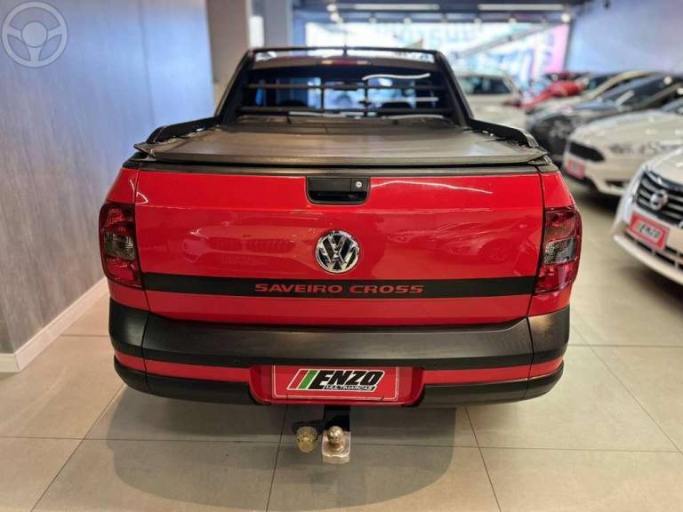VOLKSWAGEN - SAVEIRO 1.6 CROSS CE 8V FLEX 2P MANUAL - 2013/2014 - VERMELHA - R$ 66.900,00