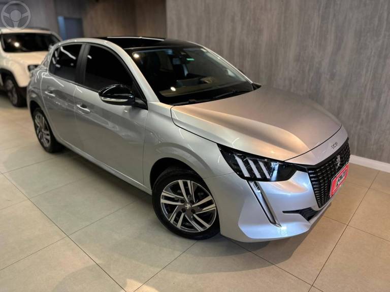 PEUGEOT - 208 1.6 GRIFFE 16V FLEX 4P AUTOMÁTICO - 2021/2021 - PRATA - R$ 85.900,00
