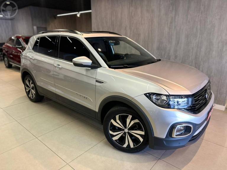 VOLKSWAGEN - T-CROSS 1.0 COMFORTLINE TSI FLEX 4P AUTOMÁTICO - 2020/2020 - PRATA - R$ 109.900,00