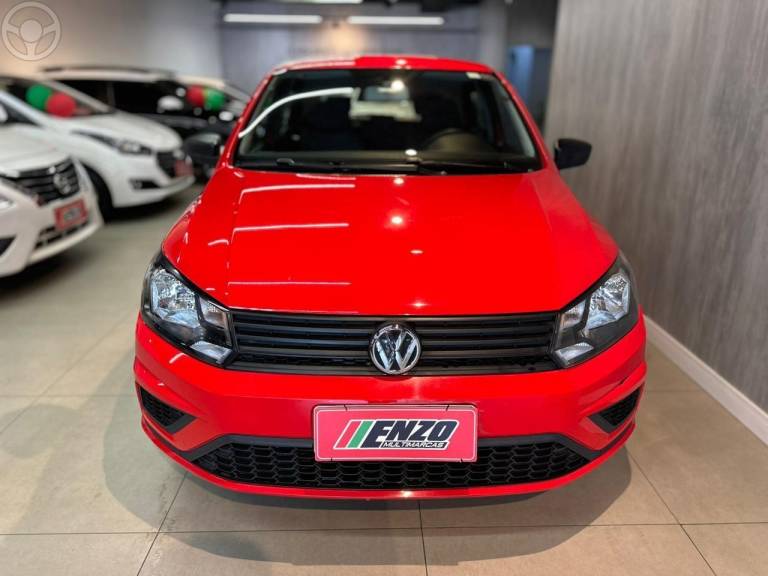 VOLKSWAGEN - GOL 1.0 12V MPI TOTALFLEX 4P MANUAL - 2022/2023 - VERMELHA - R$ 55.900,00