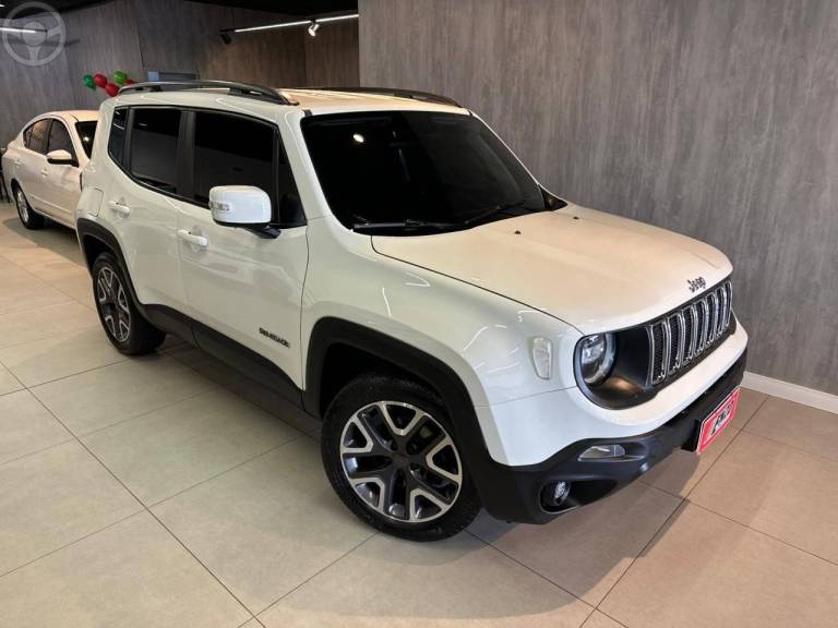 JEEP - RENEGADE 1.8 16V FLEX LONGITUDE 4P AUTOMÁTICO - 2021/2021 - BRANCA - R$ 89.900,00