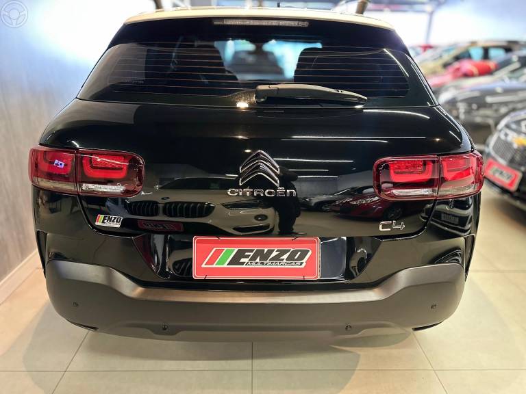 CITROËN - C4 CACTUS 1.6 VTI FEEL PACK FLEX 4P AUTOMATICO - 2019/2020 - PRETA - R$ 74.900,00