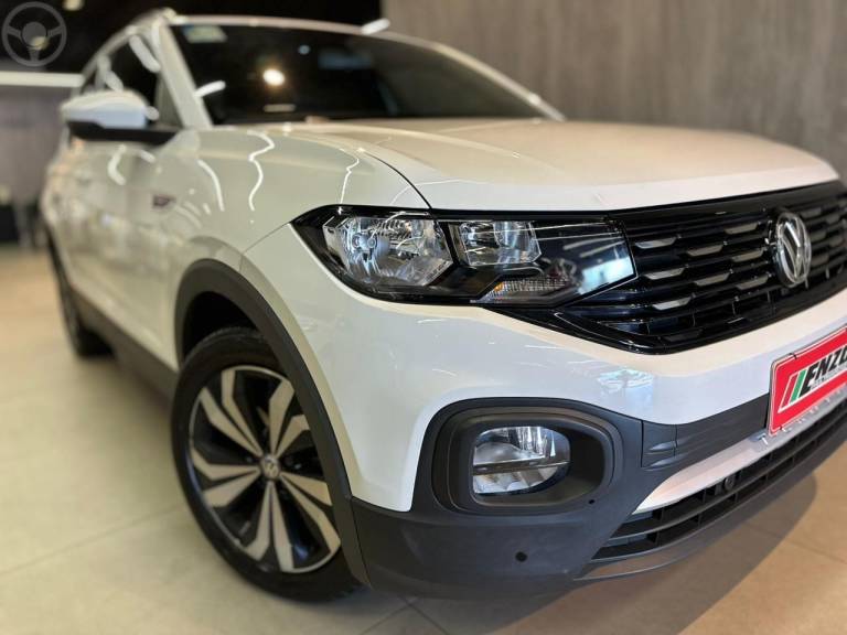 VOLKSWAGEN - T-CROSS 1.0 COMFORTLINE TSI FLEX 4P AUTOMÁTICO - 2021/2021 - BRANCA - R$ 104.900,00