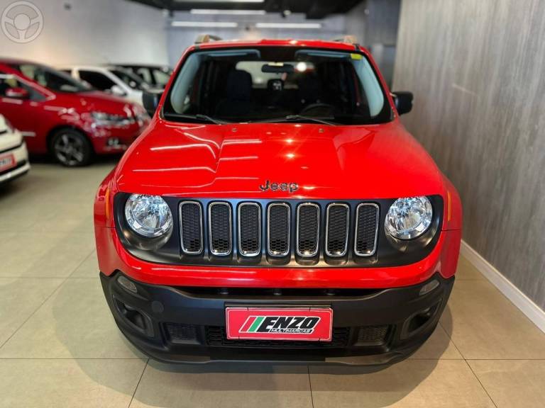 JEEP - RENEGADE 1.8 16V FLEX SPORT 4P AUTOMÁTICO - 2016/2016 - VERMELHA - R$ 71.900,00