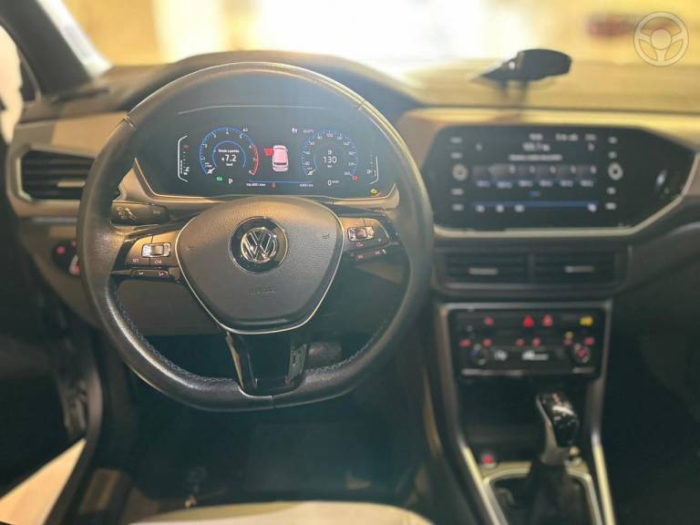 VOLKSWAGEN - T-CROSS 1.0 COMFORTLINE TSI FLEX 4P AUTOMÁTICO - 2020/2020 - PRATA - R$ 109.900,00