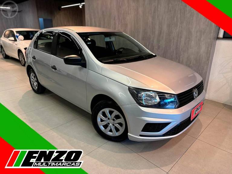 VOLKSWAGEN - GOL 1.0 12V MPI TOTALFLEX 4P MANUAL - 2018/2019 - PRATA - R$ 46.900,00
