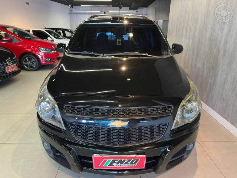 CHEVROLET - MONTANA 1.4 MPFI SPORT CS 8V FLEX 2P MANUAL - 2010/2011 - PRETA - R$ 44.900,00