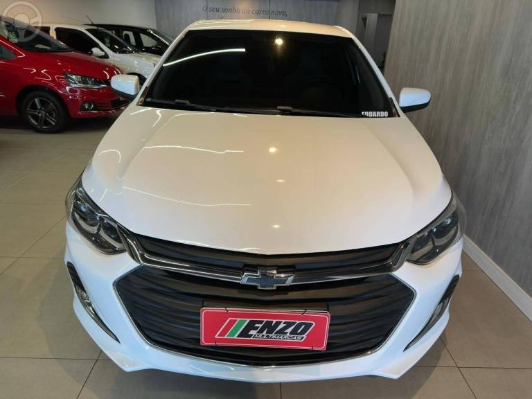 CHEVROLET - ONIX 1.0 PREMIER 12V TURBO FLEX 4P AUTOMÁTICO - 2020/2021 - BRANCA - R$ 78.900,00