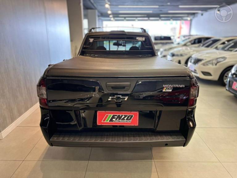 CHEVROLET - MONTANA 1.4 MPFI SPORT CS 8V FLEX 2P MANUAL - 2010/2011 - PRETA - R$ 45.900,00
