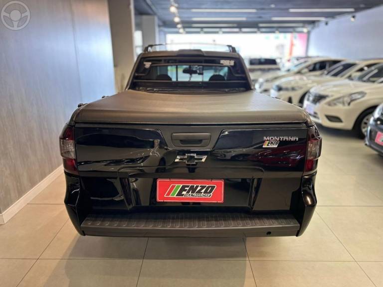 CHEVROLET - MONTANA 1.4 MPFI SPORT CS 8V FLEX 2P MANUAL - 2010/2011 - PRETA - R$ 47.900,00