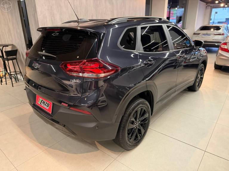 CHEVROLET - TRACKER 1.2 12V RS TURBO FLEX 4P AUTOMÁTICO - 2023/2024 - CINZA - R$ 134.900,00