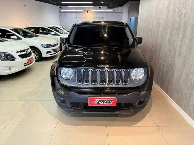 JEEP - RENEGADE 1.8 16V FLEX SPORT 4P MANUAL - 2015/2016 - PRETA - R$ 68.900,00