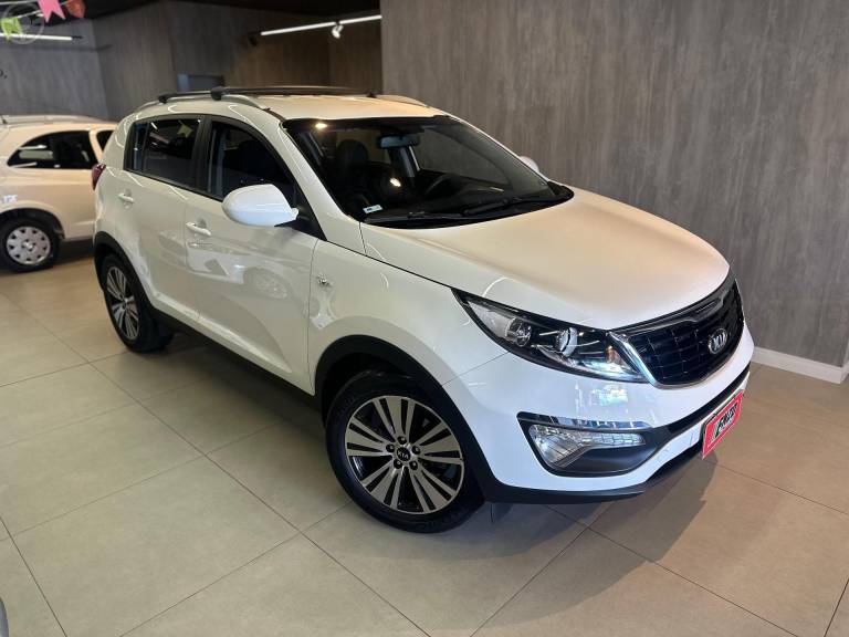 KIA MOTORS - SPORTAGE 2.0 LX2 OFF G4 FLEX 4P AUTOMÁTICO - 2015/2016 - BRANCA - R$ 83.900,00