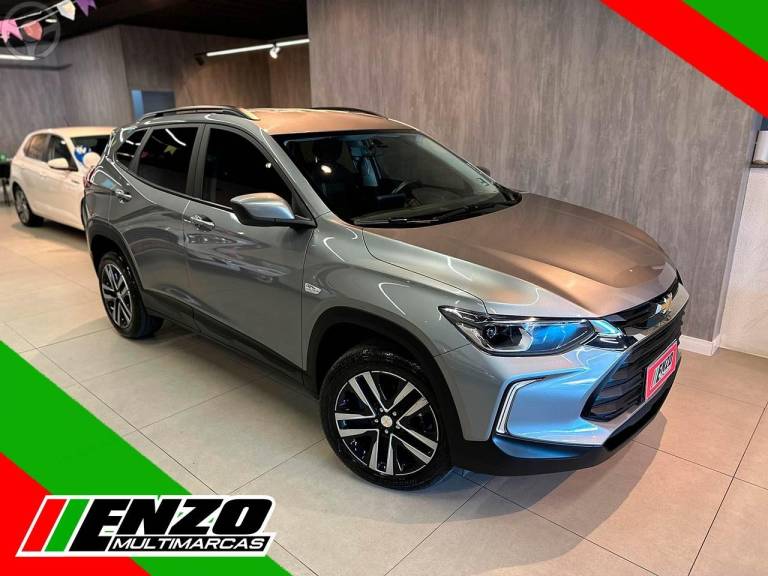 CHEVROLET - TRACKER 1.0 12V LT TURBO FLEX 4P AUTOMÁTICO - 2024/2025 - PRATA - R$ 132.900,00