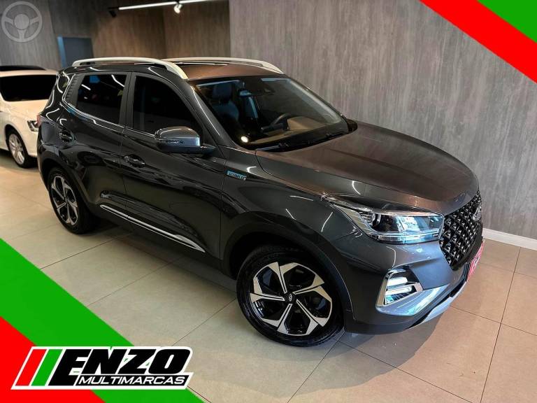 CHERY - TIGGO 1.5 16V TURBO 5X PRO HÍBRIDO 4P AUTOMÁTICO - 2023/2024 - CINZA - R$ 131.900,00