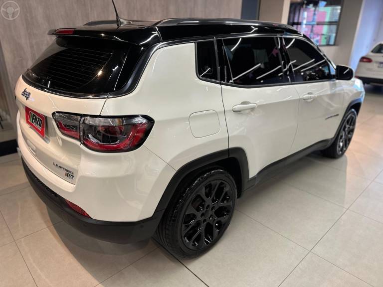 JEEP - COMPASS 2.0 16V FLEX LIMITED AUTOMÁTICO - 2019/2019 - BRANCA - R$ 112.900,00