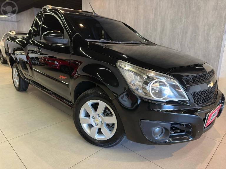 CHEVROLET - MONTANA 1.4 MPFI SPORT CS 8V FLEX 2P MANUAL - 2010/2011 - PRETA - R$ 44.900,00