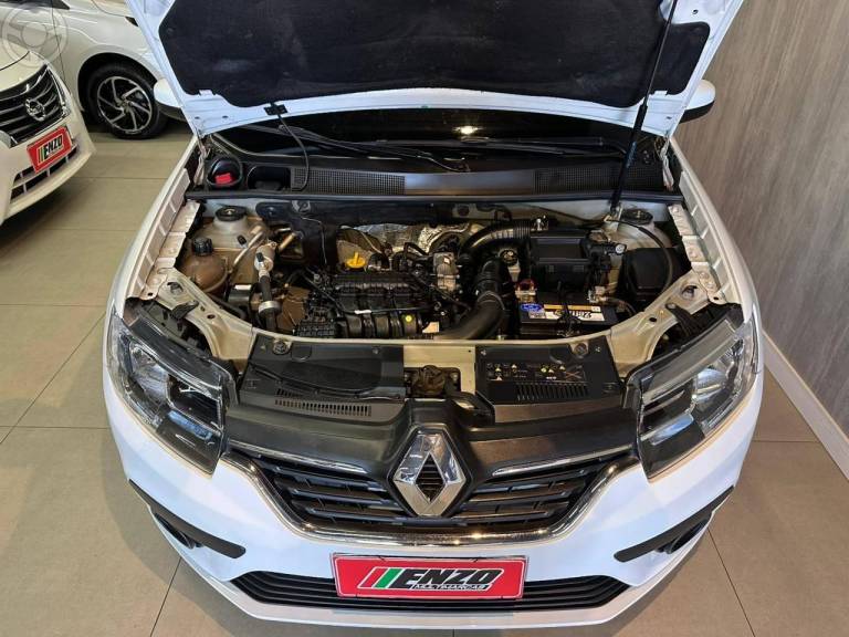 RENAULT - LOGAN 1.0 ZEN 12V FLEX 4P MANUAL - 2019/2020 - BRANCA - R$ 47.900,00