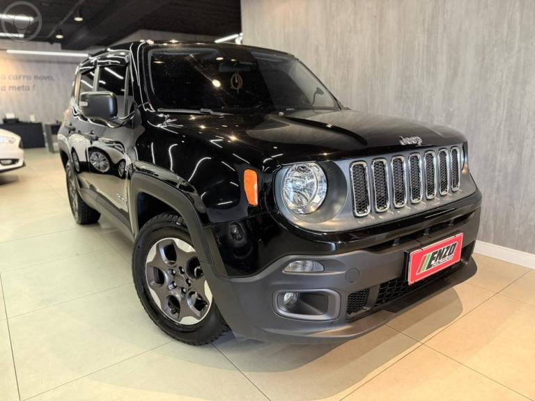 JEEP - RENEGADE 1.8 16V FLEX SPORT 4P MANUAL - 2015/2016 - PRETA - R$ 68.900,00