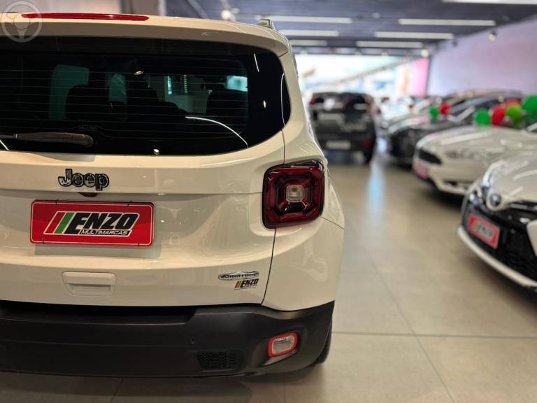 JEEP - RENEGADE 1.8 16V FLEX LONGITUDE 4P AUTOMÁTICO - 2021/2021 - BRANCA - R$ 88.900,00