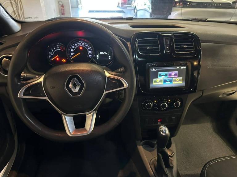 RENAULT - LOGAN 1.0 ZEN 12V FLEX 4P MANUAL - 2019/2020 - BRANCA - R$ 47.900,00