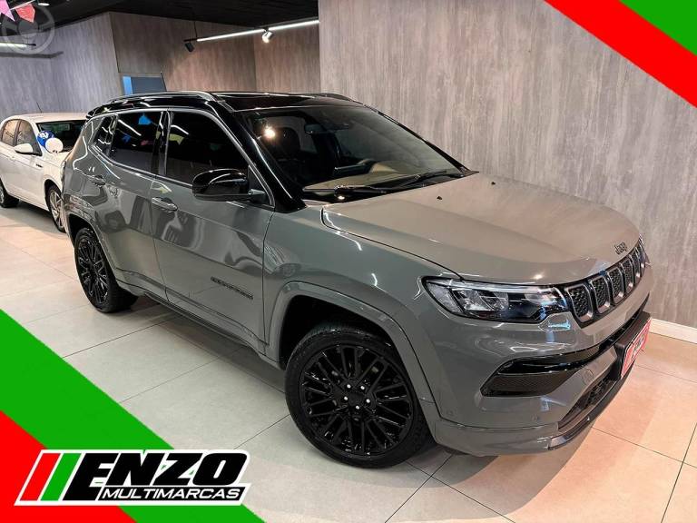 JEEP - COMPASS 1.3 SERIE S T270 16V TURBO FLEX 4P AUTOMÁTICO - 2023/2023 - CINZA - R$ 172.900,00