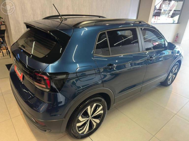 VOLKSWAGEN - T-CROSS 1.0 TSI 12V FLEX 4P AUTOMÁTICO - 2021/2021 - AZUL - R$ 94.900,00