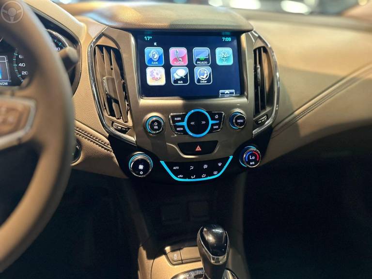 CHEVROLET - CRUZE 1.4 TURBO LTZ 16V FLEX 4P AUTOMÁTICO - 2017/2017 - CINZA - R$ 82.900,00