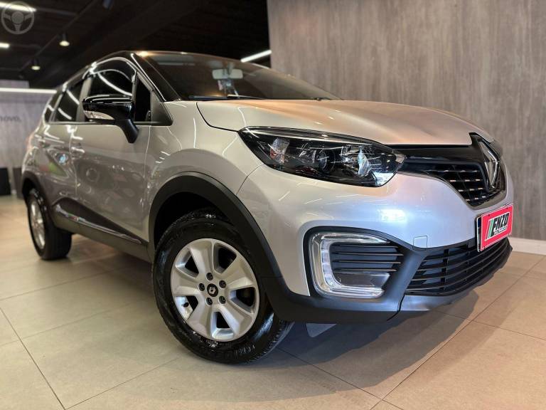 RENAULT - CAPTUR 1.6 LIFE 16V FLEX 4P AUTOMÁTICO - 2019/2019 - PRATA - R$ 78.900,00