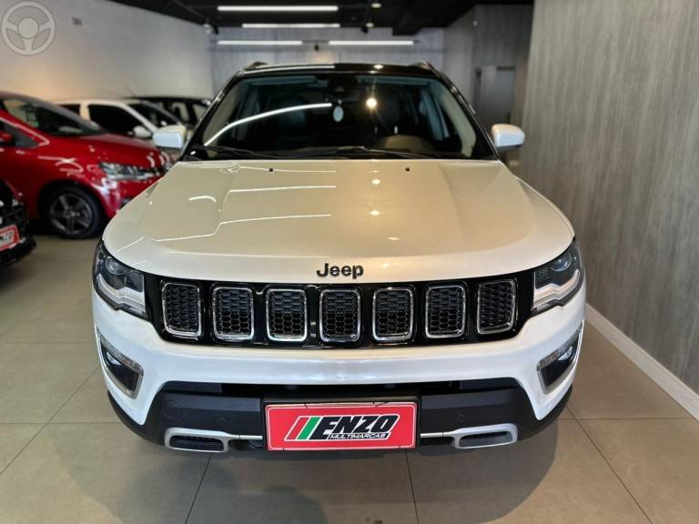 JEEP - COMPASS 2.0 16V DIESEL LIMITED 4X4 AUTOMÁTICO - 2020/2020 - BRANCA - R$ 123.900,00