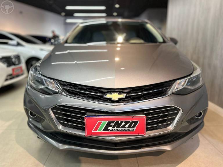 CHEVROLET - CRUZE 1.4 TURBO LTZ 16V FLEX 4P AUTOMÁTICO - 2017/2017 - CINZA - R$ 82.900,00